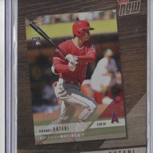 Shohei Ohtani 2018 rookie card topps now